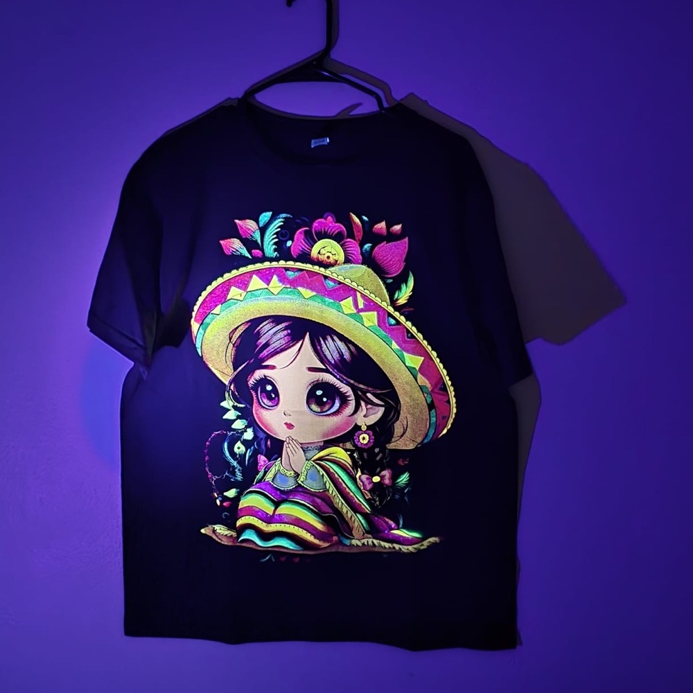 Neon Mexican Doll Shirt